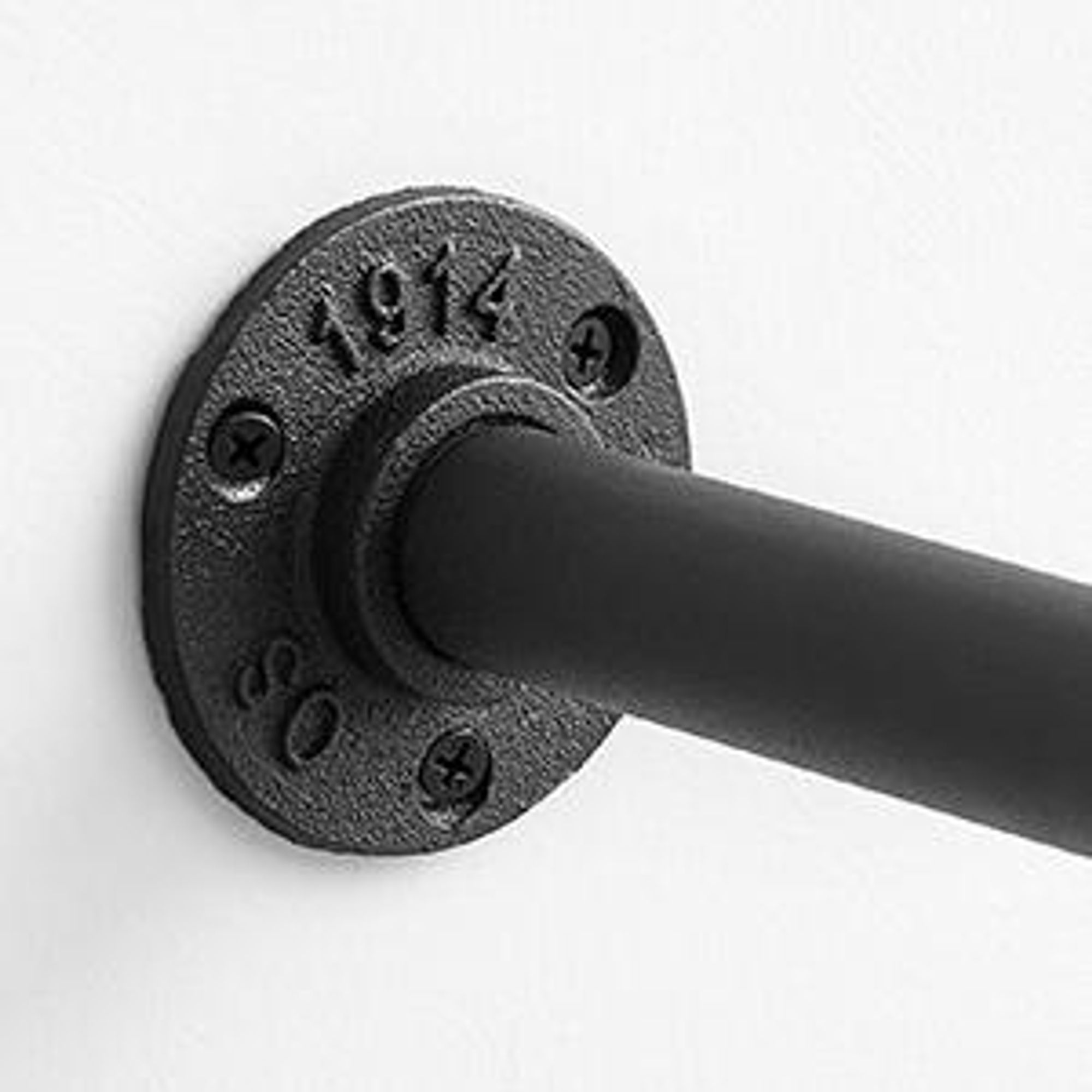 SONGMICS Kleiderstange für die Wand, platzsparend, 60 kg Belastbarkeit