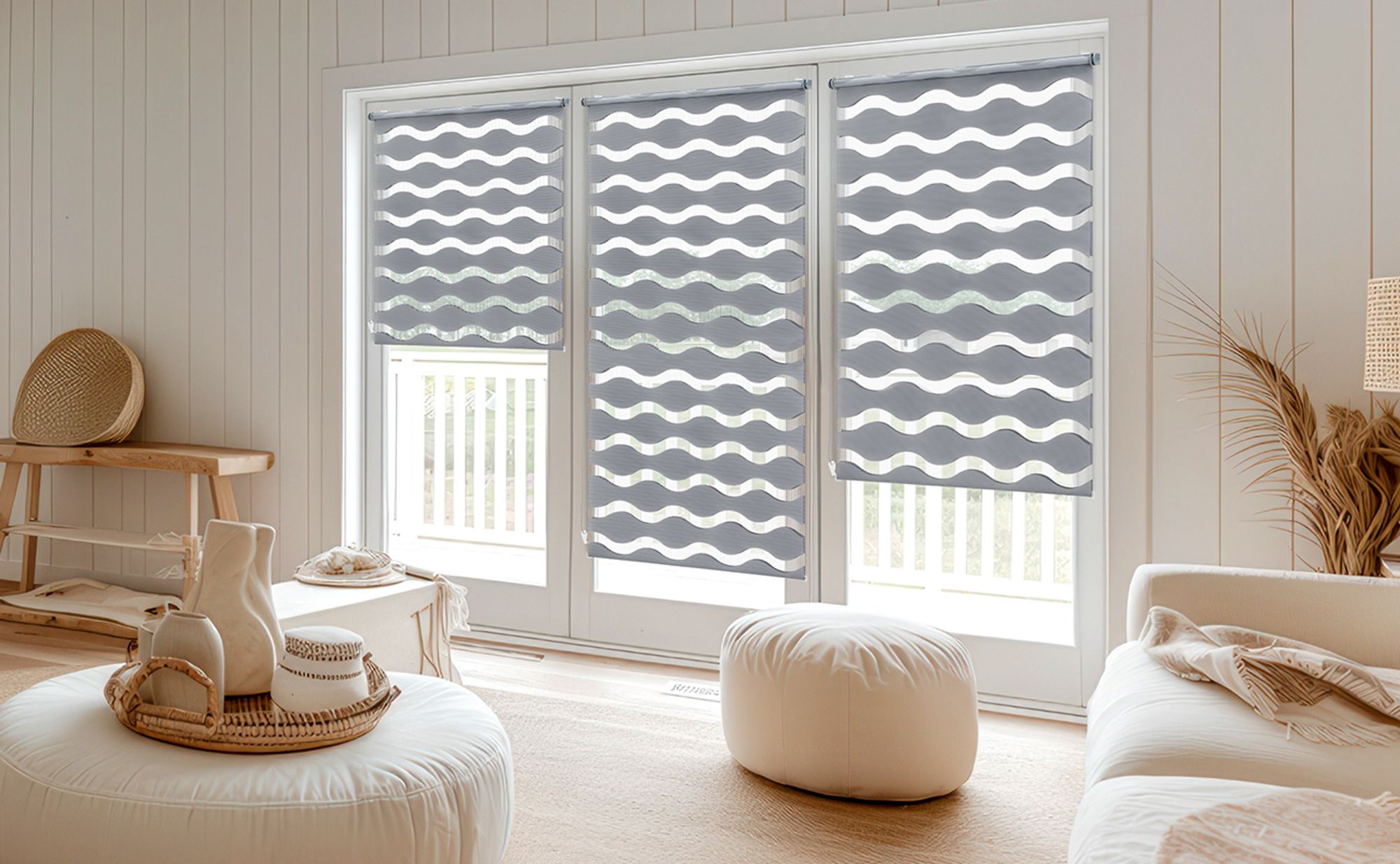 Doppelrollo Doppelrollo Wellen Duo-Rollo Klemmfix ohne Bohren Doppelrollo Welle 90x130cm Dunkelgrau