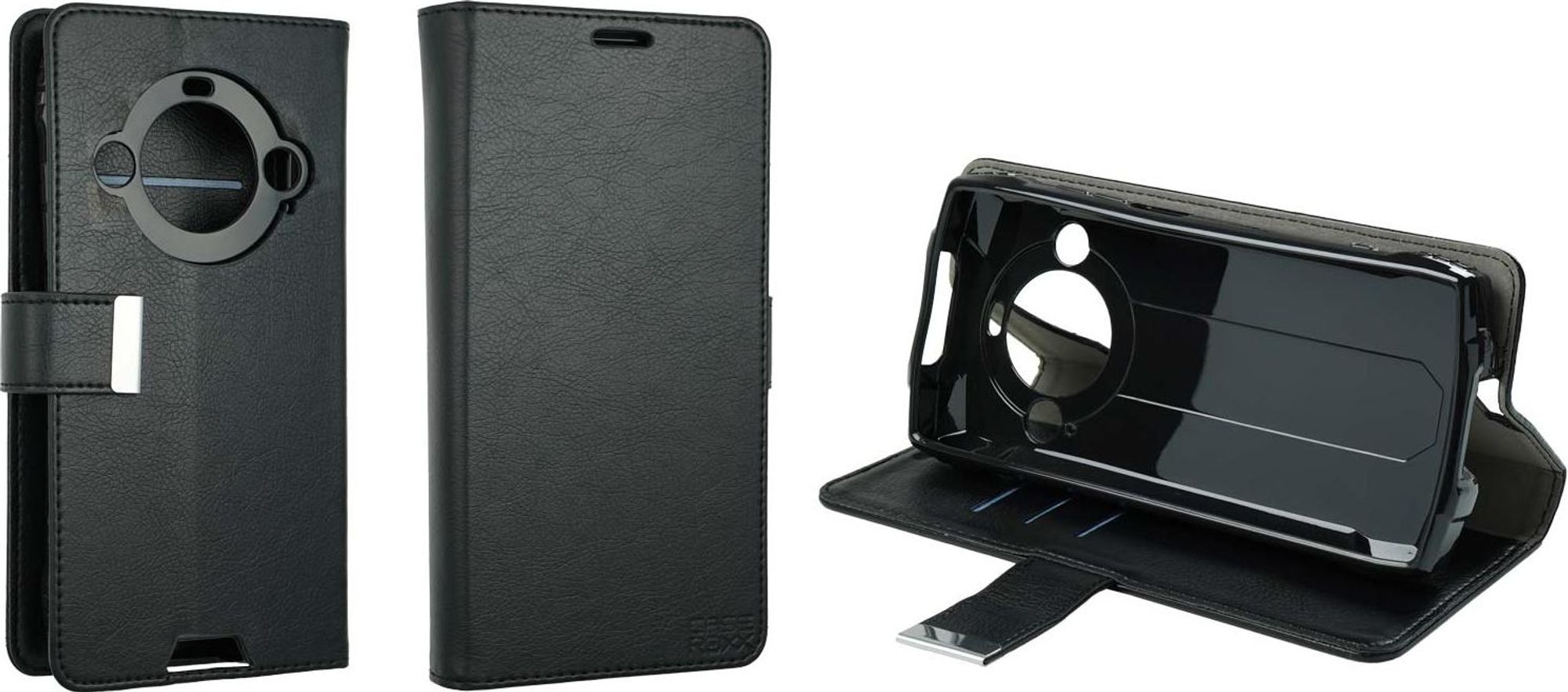 caseroxx Handy Hülle Tasche kompatibel mit Blackview BV8200 Bookstyle-Case Wallet Case Bild 1