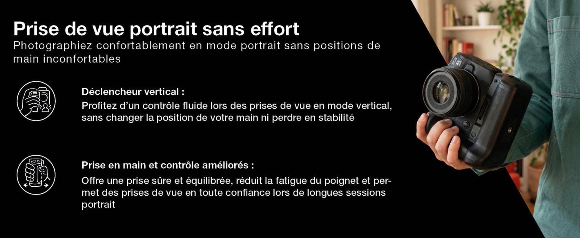 CELLONIC Grip d'alimentation compatible avec , Poignée de batterie BG-E10, Grip batterie, Battery Grip, appareil photo