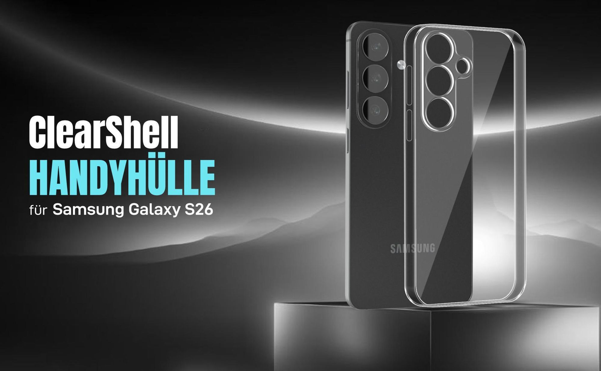 Transparente TPU Handyhülle mit optimiertem Schutz für Samsung Galaxy S26