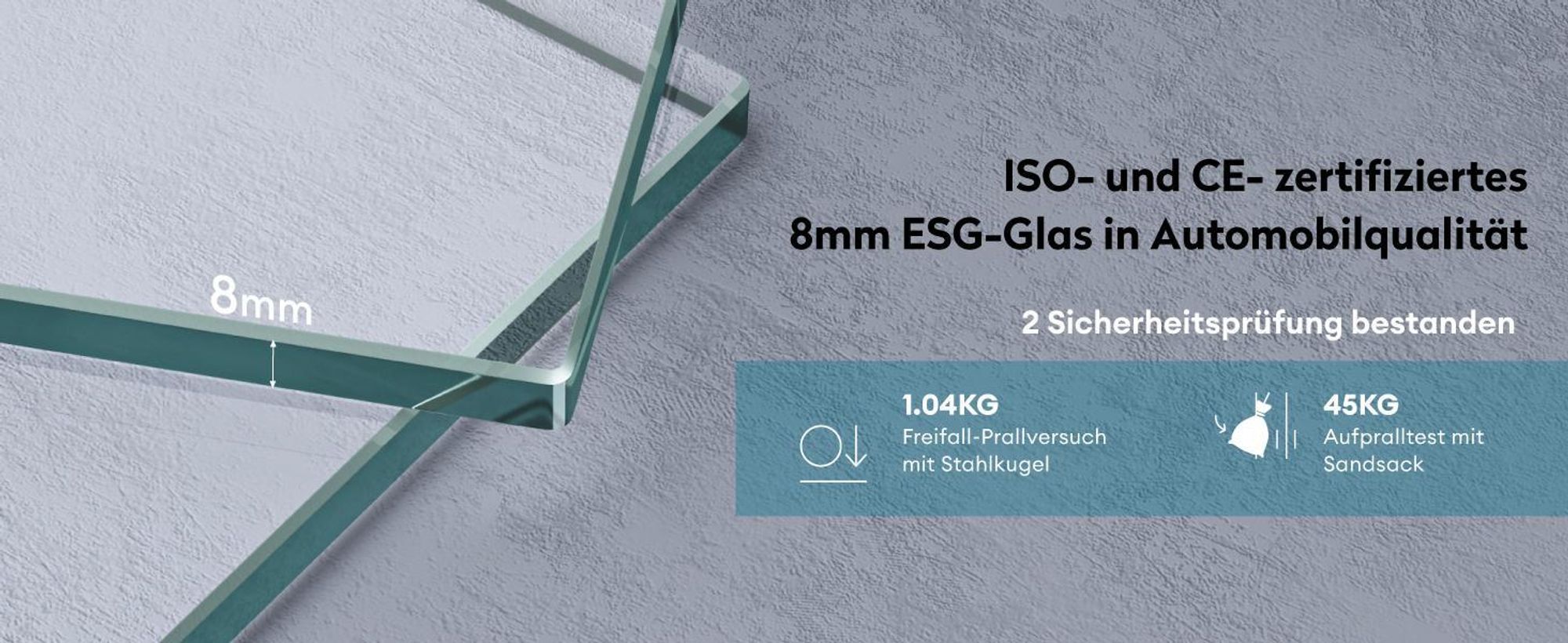 doporro Glasschiebetür Komplettset Softclose 90 x 205 cm Schiebetür mit Sicherheitsfolie 8mm ESG-Sicherheitsglas Zimmertür Glas Schwarz gebürstet Muranino-001