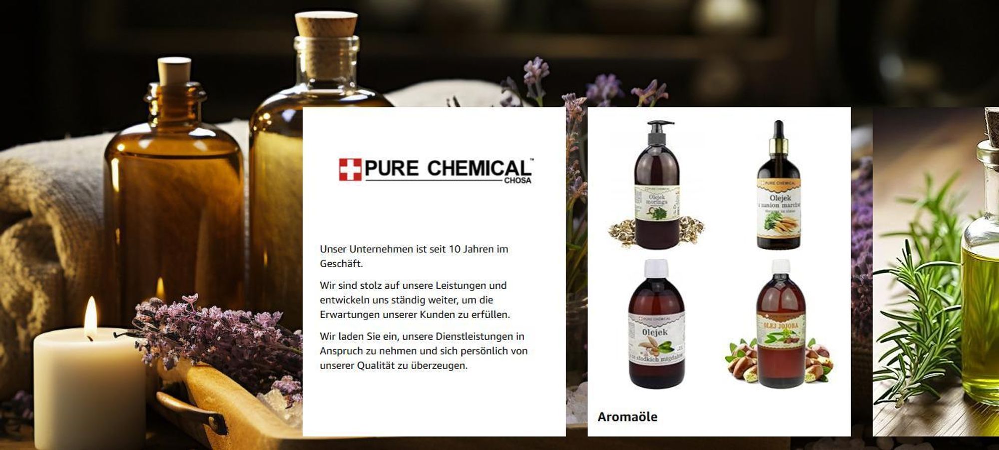 natürliche Pflegeöle