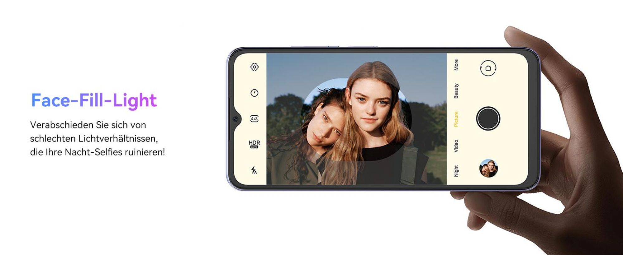 OSCAL FLAT 2 handy, 12(4+8)+128GB, 6,56 Zoll 90Hz IPS Display, 5000mAh, Face ID, 13MP Samsung Kamera, 8,75mm Ultradünn,Octa-Core Unisoc T606