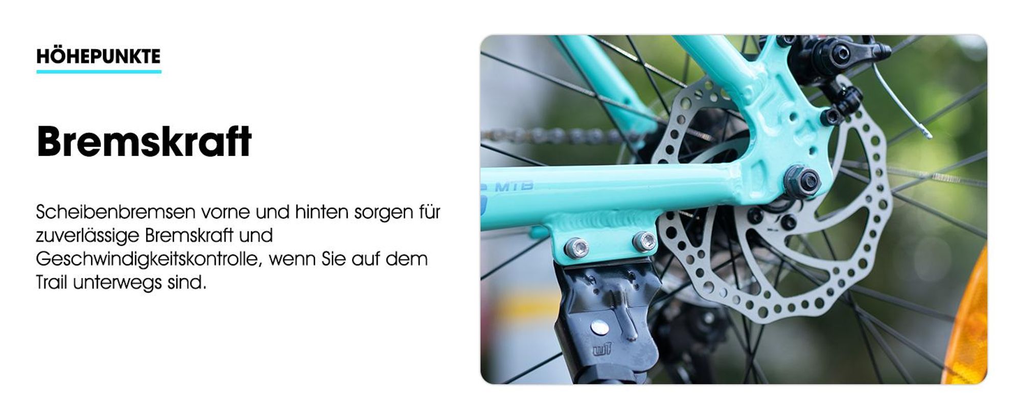 Hiland 26 Zoll Mountainbike, Herren und Damen 21 Gang MTB mit Aluminiumrahmen, Doppelscheibenbremsen, chutzblech und gefederter Vordergabel