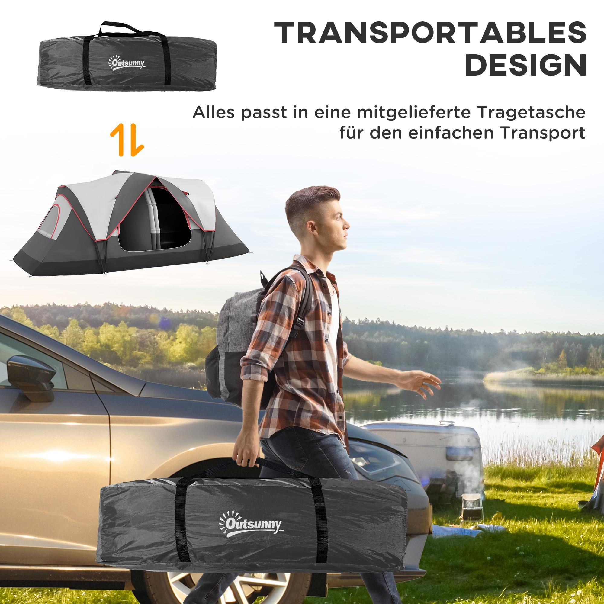 Campingzelt wasserdicht Schlafkabinen