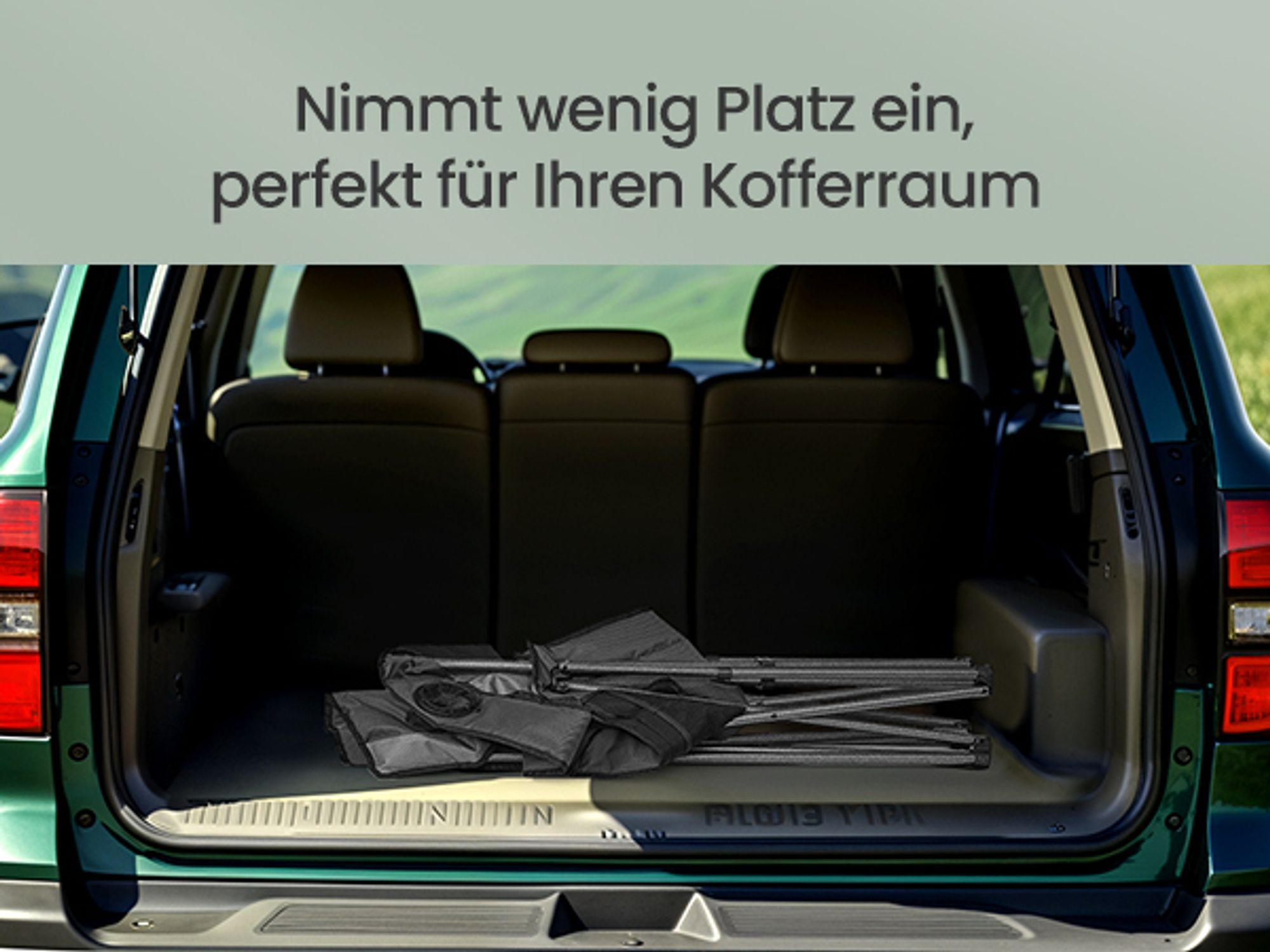 SONGMICS Campingstuhl, Klappstuhl mit Getränkehalter, Angelstuhl, klappbar, bis 205 kg
