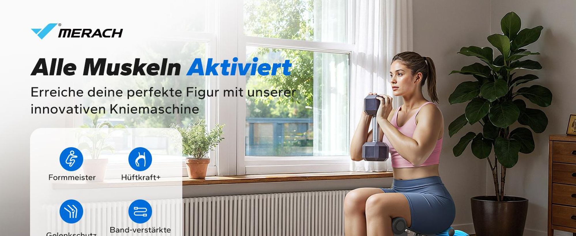 Sissy Squat Kniebeugentrainer, Beintrainer verstellbar bis 136 kg, Bauch-Gesäß-Trainer, Heimfitness, Ganzkörpertraining für zuhause