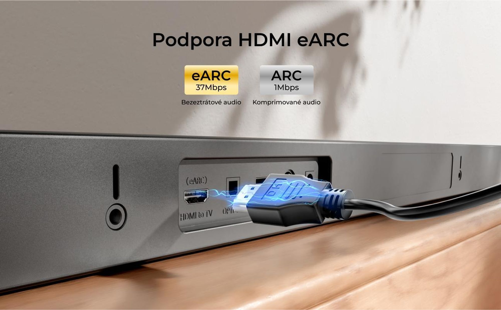 ULTIMEA 3.1.2kanálový soundbar s Dolby Atmos, prostorový systém pro TV s 6,5palcovým subwooferem, Bluetooth 5.4, HDMI eARC, 360 W, Skywave F30 Boom