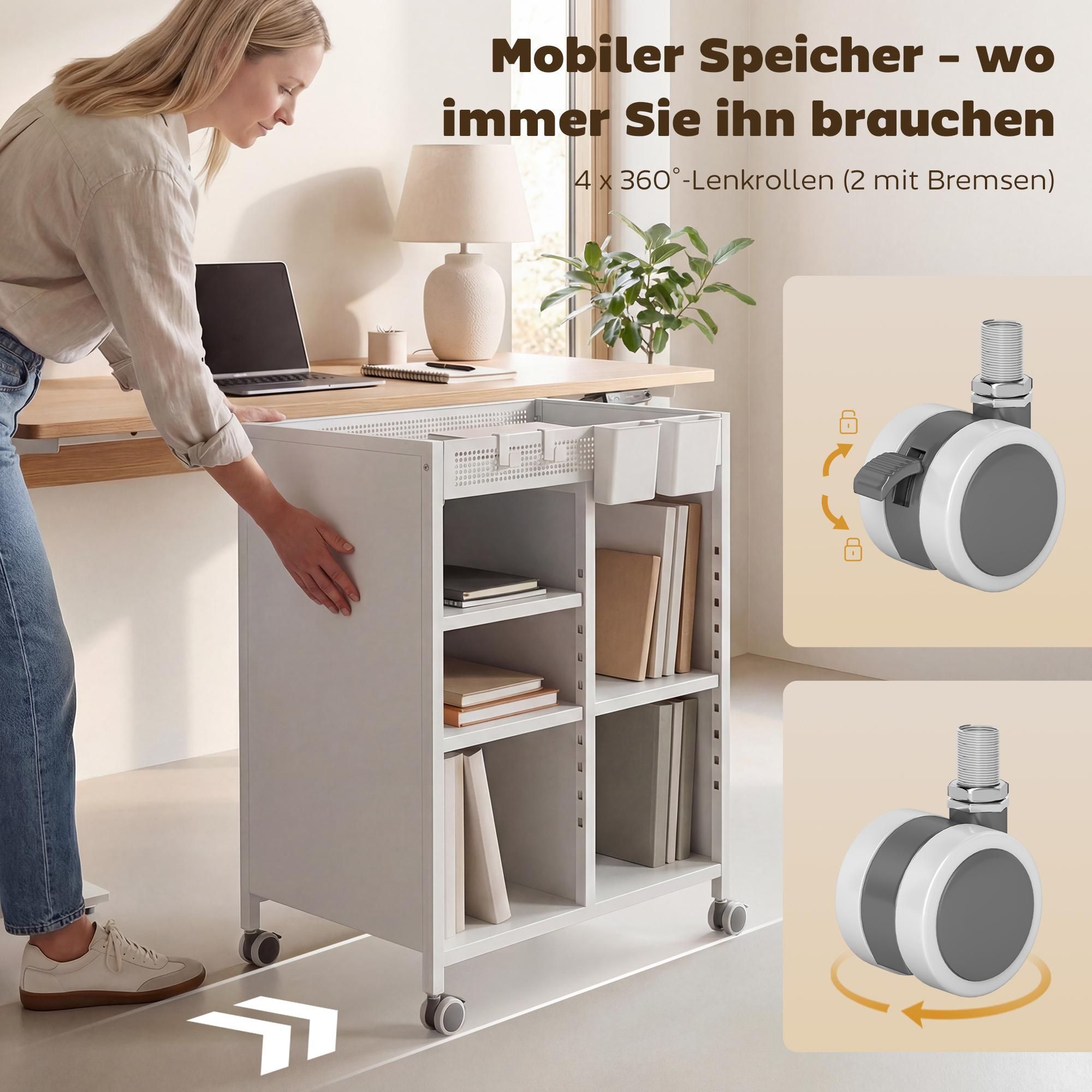 fahrbares verstellbar Hängekorb