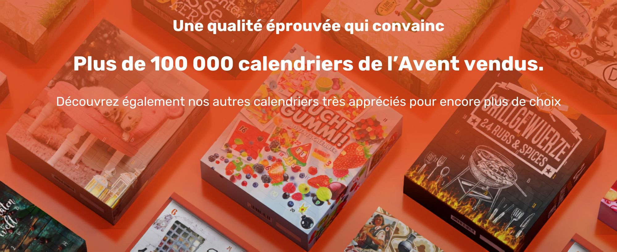 BOXILAND® calendrier avent nostalgie 2026, 24 bonbons rétro, classiques