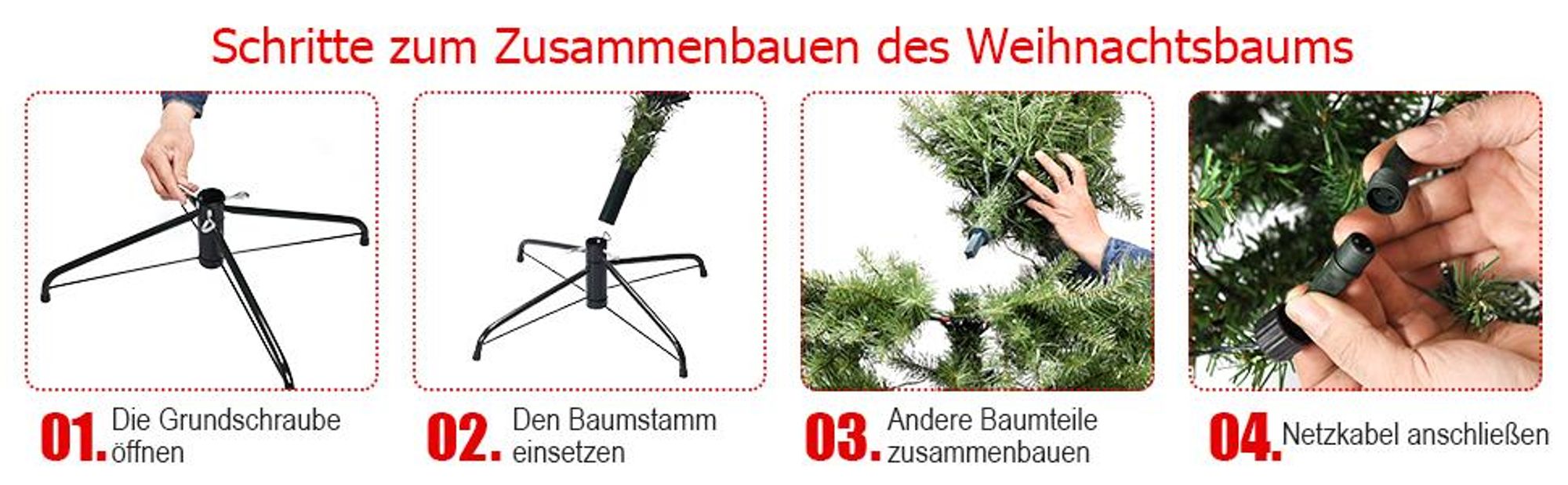COSTWAY 180cm LED Künstlicher Weihnachtsbaum mit 1000 PVC Spitzen, 350 LED, 11 Lichtmodi, 5 Farbwechsel & Metallständer Tannenbaum Christbaum Grün