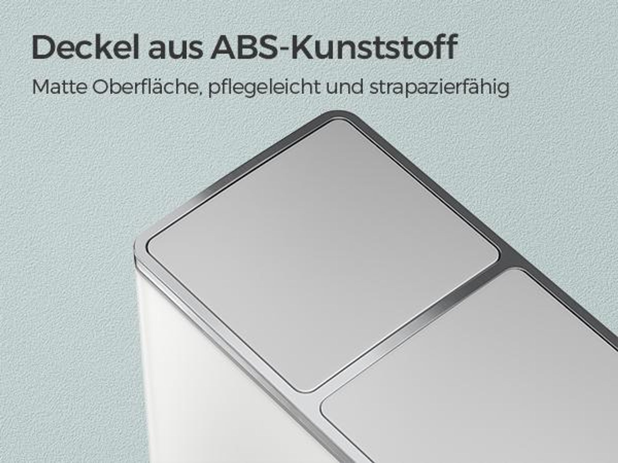 Inklusive 15 Müllsäcke