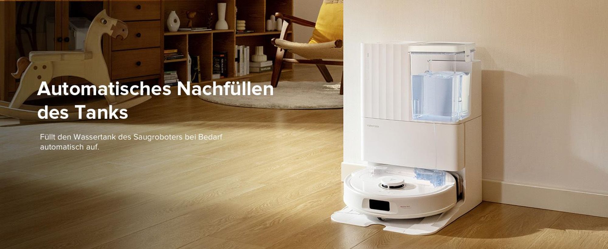 Roborock Qrevo Pro Saugroboter, 60°C-Heißwasser-Moppwäsche, FlexiArm Kantenreinigung, Hebarer Mopp, Teppichstrategie (Upgrade von Qrevo S ) Weiß