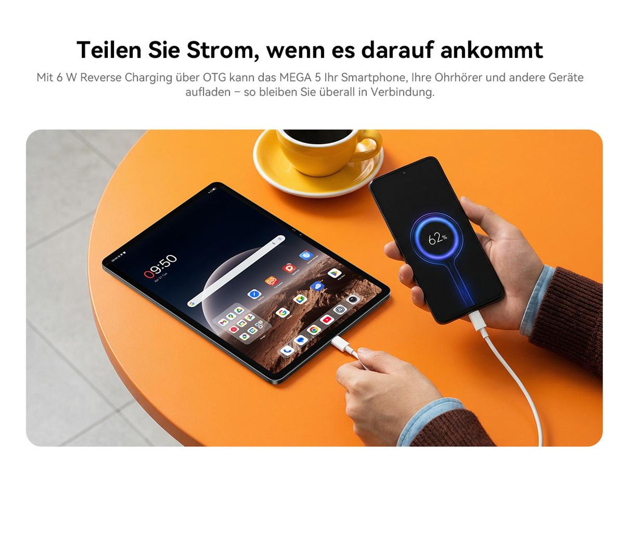 Blackview MEGA 5 Tablet, 12.2"/2,4K/120Hz Display, 1080P HD, 48GB+ 256GB+2TB TF, Dual-SIM 4G, WiFi 6, 10000mAh, mit Tastatur/Maus/Stylus/Hülle