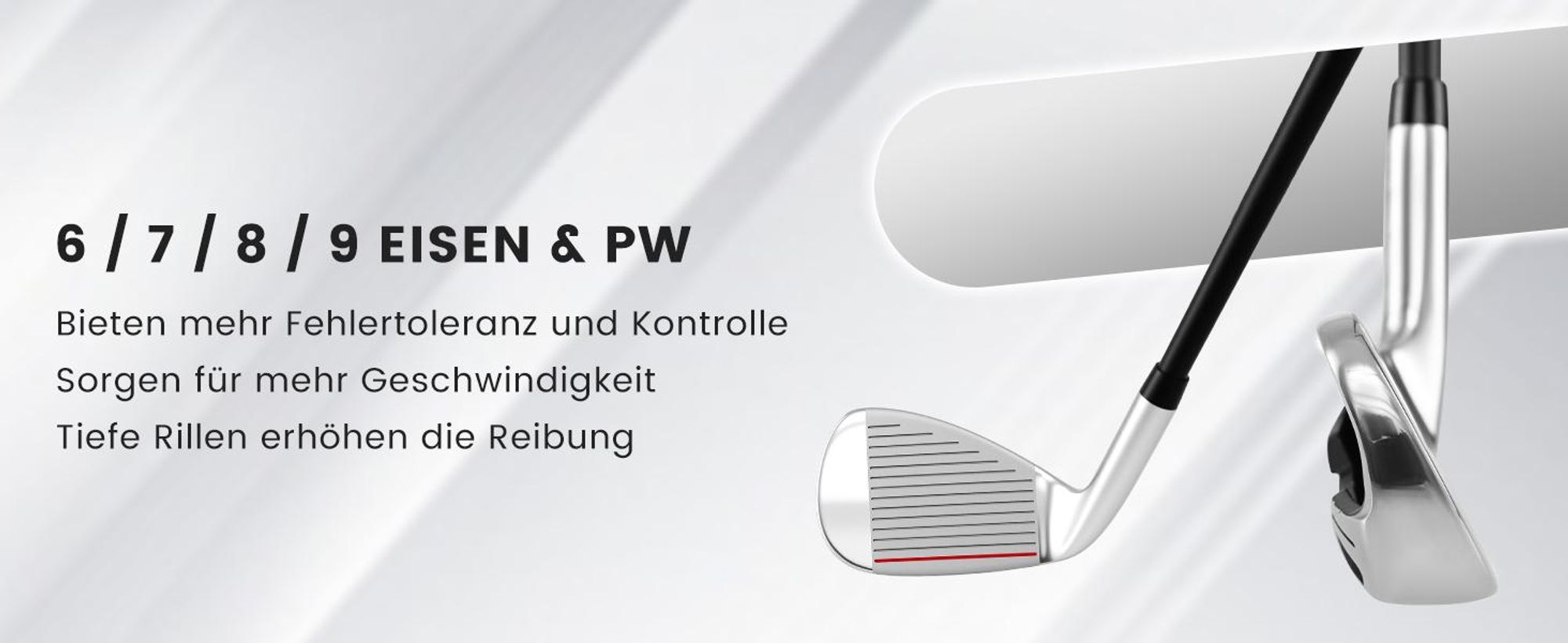 COSTWAY komplettes Damen Golfschläger Set, 15 teilige Golfschlägersätze rechtshändig mit 1 Driver & 3 Fairway & 4 Hybrid & 6/7/ 8/9/ P Eisen & Putter