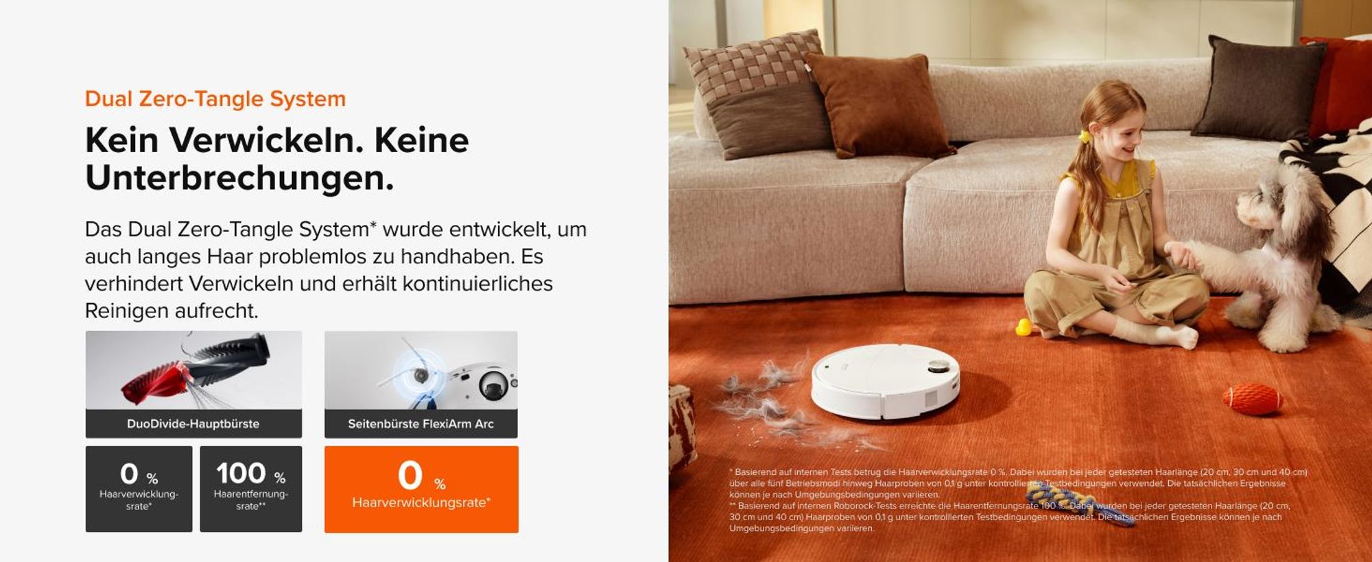 Roborock Saros 20 Neo Set Saugroboter mit Wischfunktion, 36.000 Pa, Dual Zero-Tangle-System, FlexiArm Technologie 100°C Heißwasser-Moppwäsche, Weiß