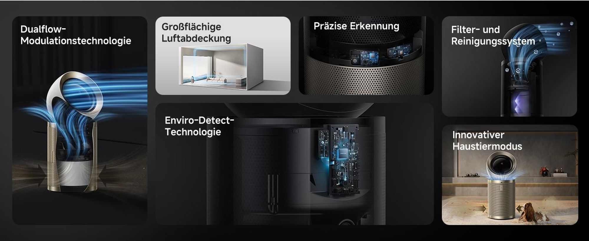 Dreame PM10, 60 dB, 300 m³/h