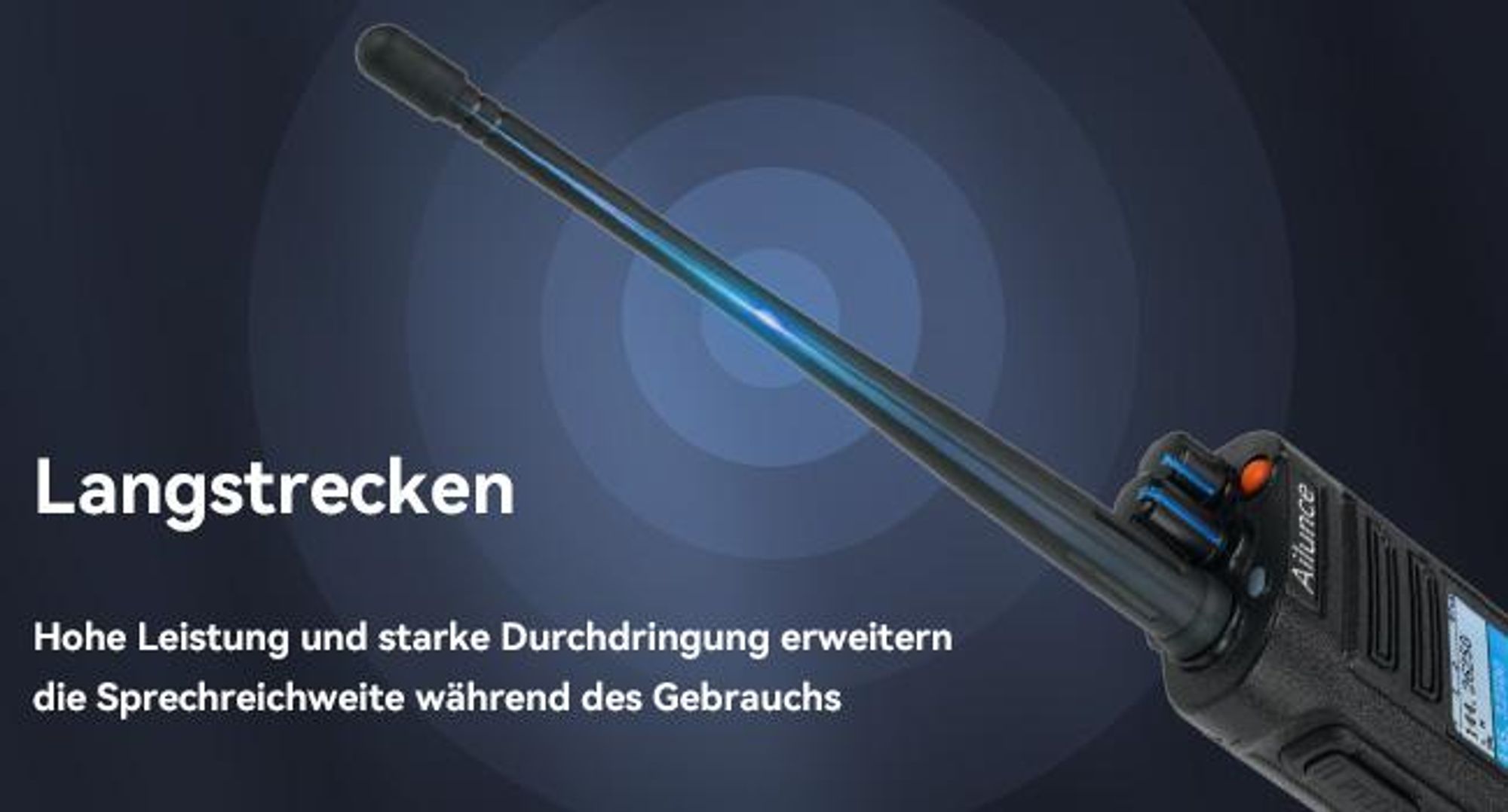 Retevis Ailunce HD2 Ham Radio, Langstrecken DMR Radio, GPS, 3200 mAh Akku, IP67 wasserdicht, Dualband-Amateurfunkgerät für Notfallrettung, Amateurfunk