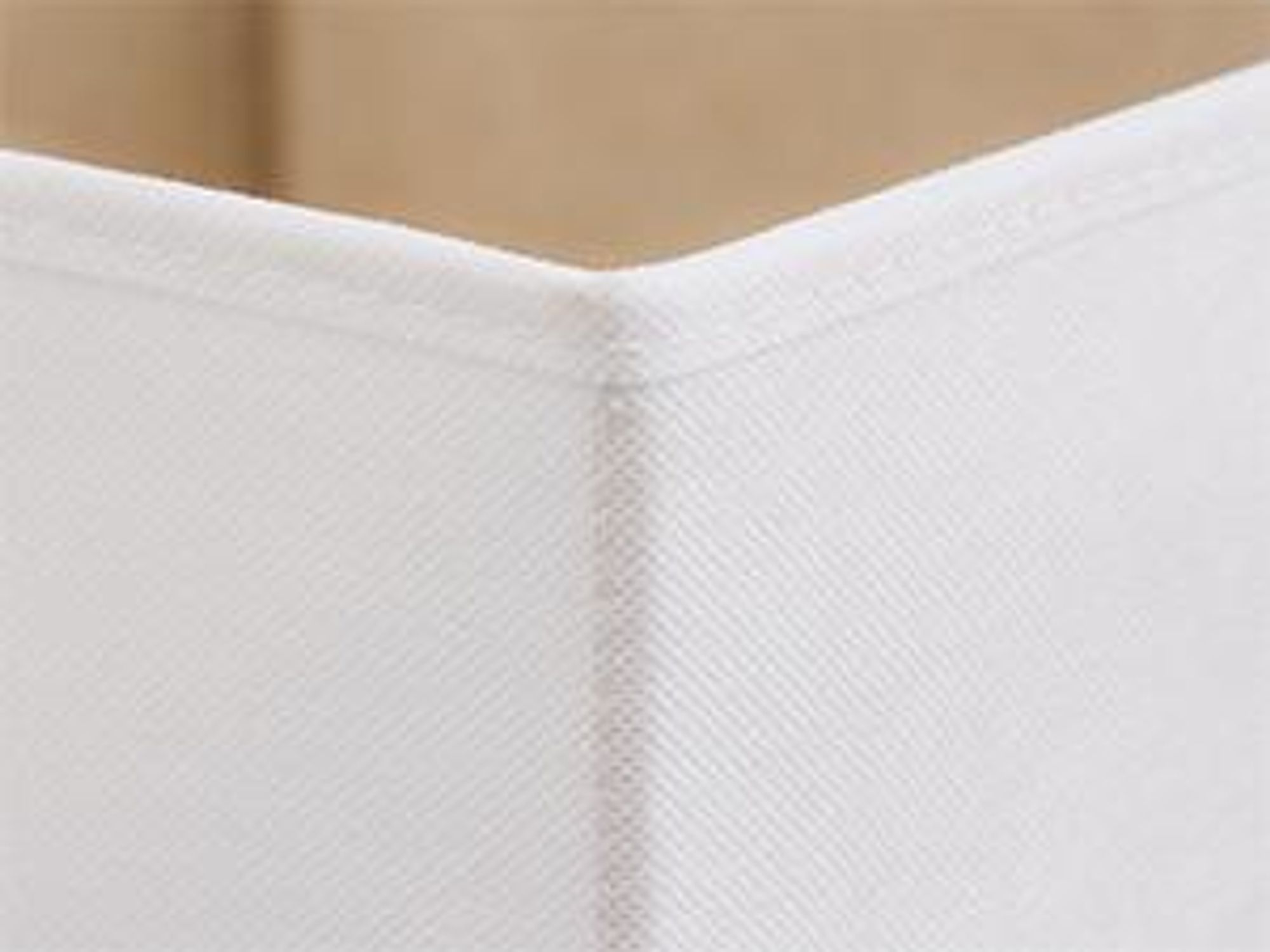 SONGMICS Aufbewahrungskörbe, 6er Set, faltbare Stoffboxen mit PP-Platten, für Regal, 26 x 26 x 28 cm, weiß-beige