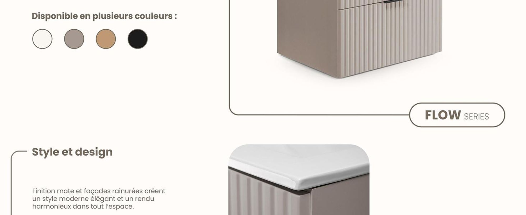 RODAN, meuble de salle de bain, armoire moderne, meuble sous vasque, meuble sous lavabo