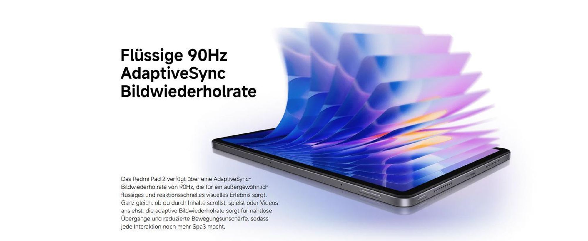 Xiaomi Redmi Pad 2 11" 4GB/128GB WiFi Lila (Lavander Purple)