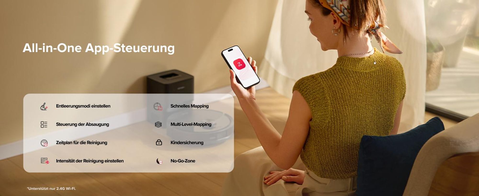 Roborock Q10 S5+ Set Staubsauger Roboter, 10.000 Pa(Upgrade von S8 Plus), Dual Anti-Tangle System, Auto Lifting Mopping, Ideal für Tierhaare (Schwarz)