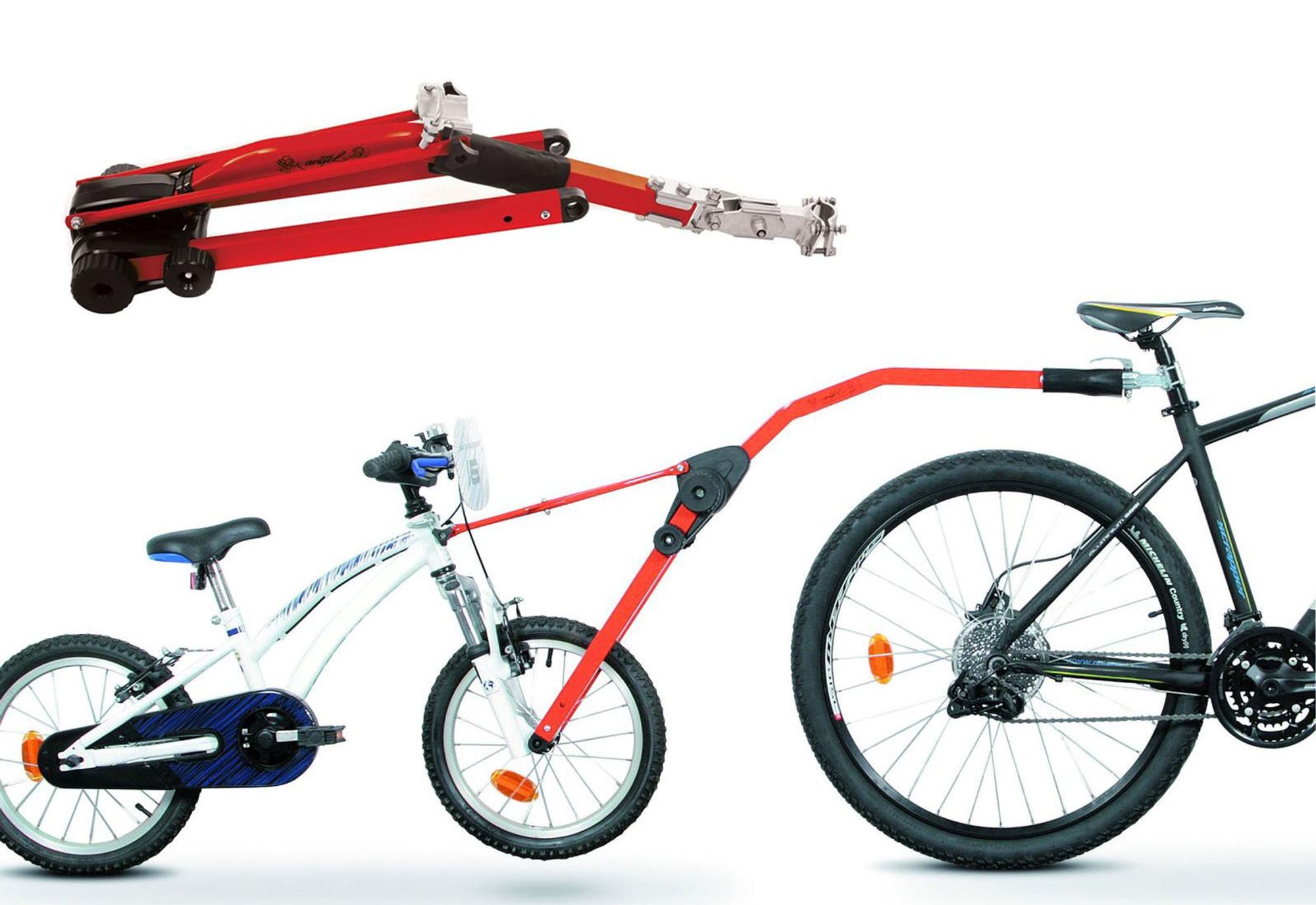 Peruzzo Trail Angel Anhängerbar Rot Junge Rot One Size