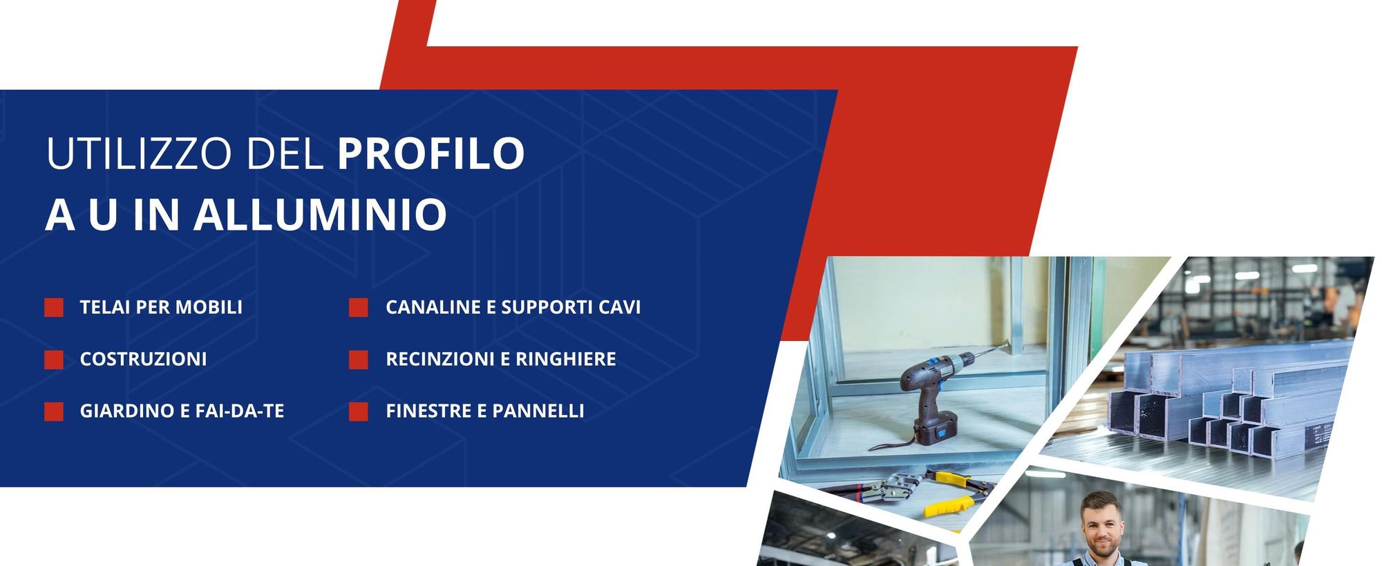 PROFILO A U IN ALLUMINIO 35x35x35x2 mm 10 cm ALLUMINIO PA38 + TAGLIO SU MISURA