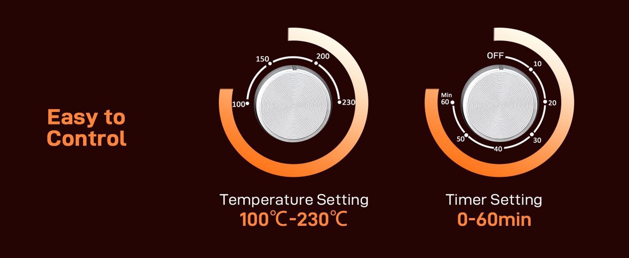 Homcom 800-087SR, 32 l, Srebrny, Wolnostojący, Obrotowy, 6 kaw., 100 - 230 °C