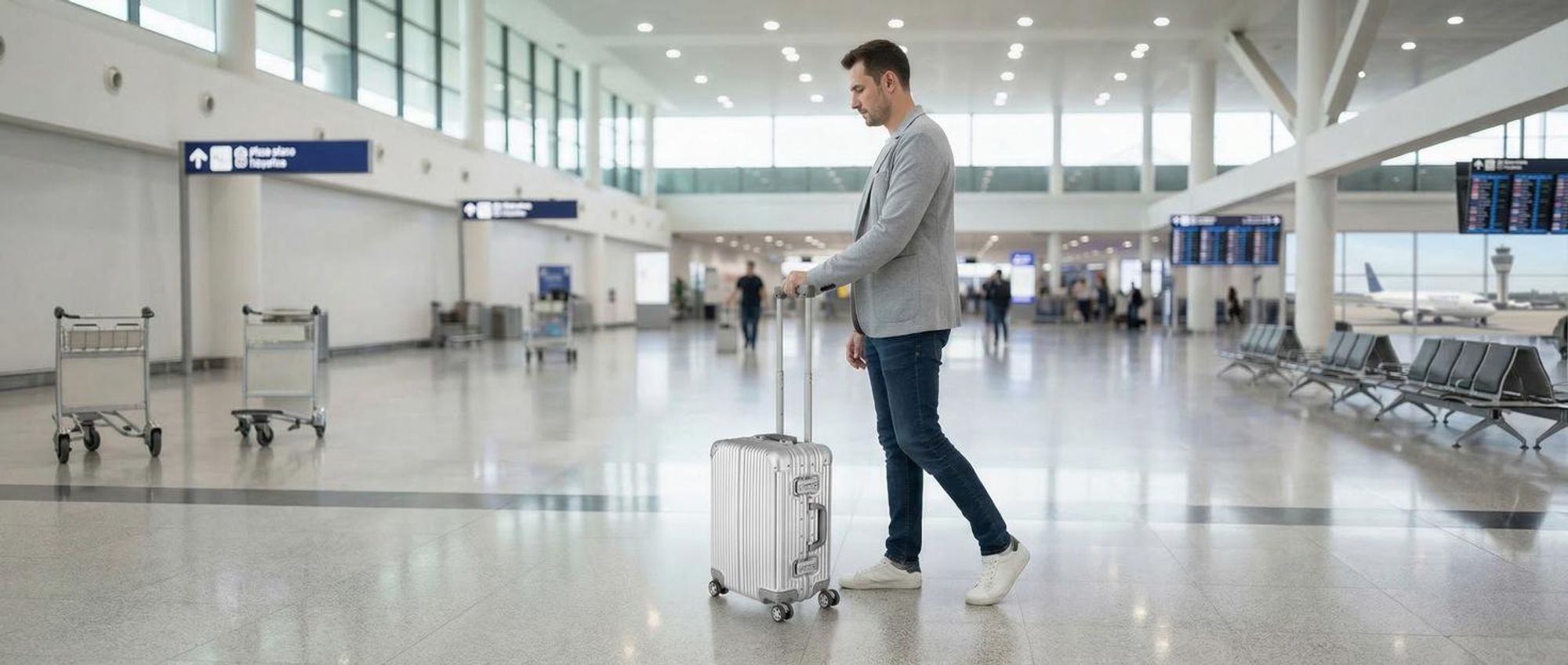 tectake® Aluminium Boardtrolley Airway eloxierte Aluminiumlegierung