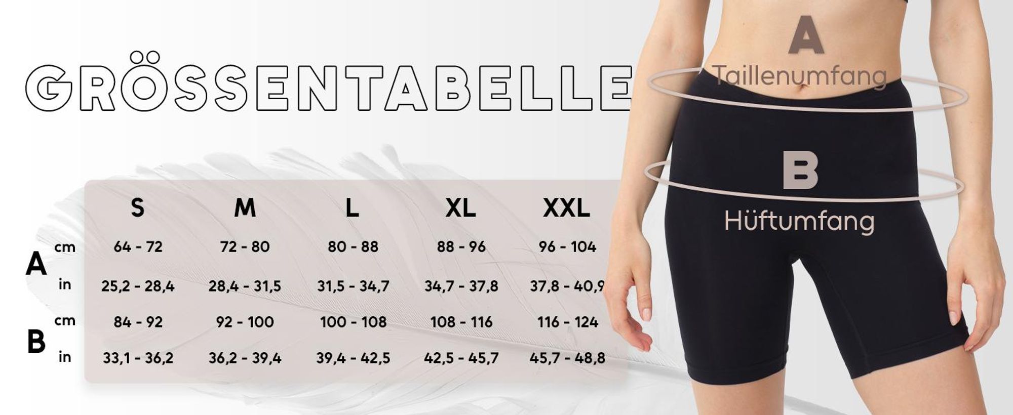 Gatta - Miederhose Damen - Unterhosen Damen Nahtlos Knielang - Nude - XL