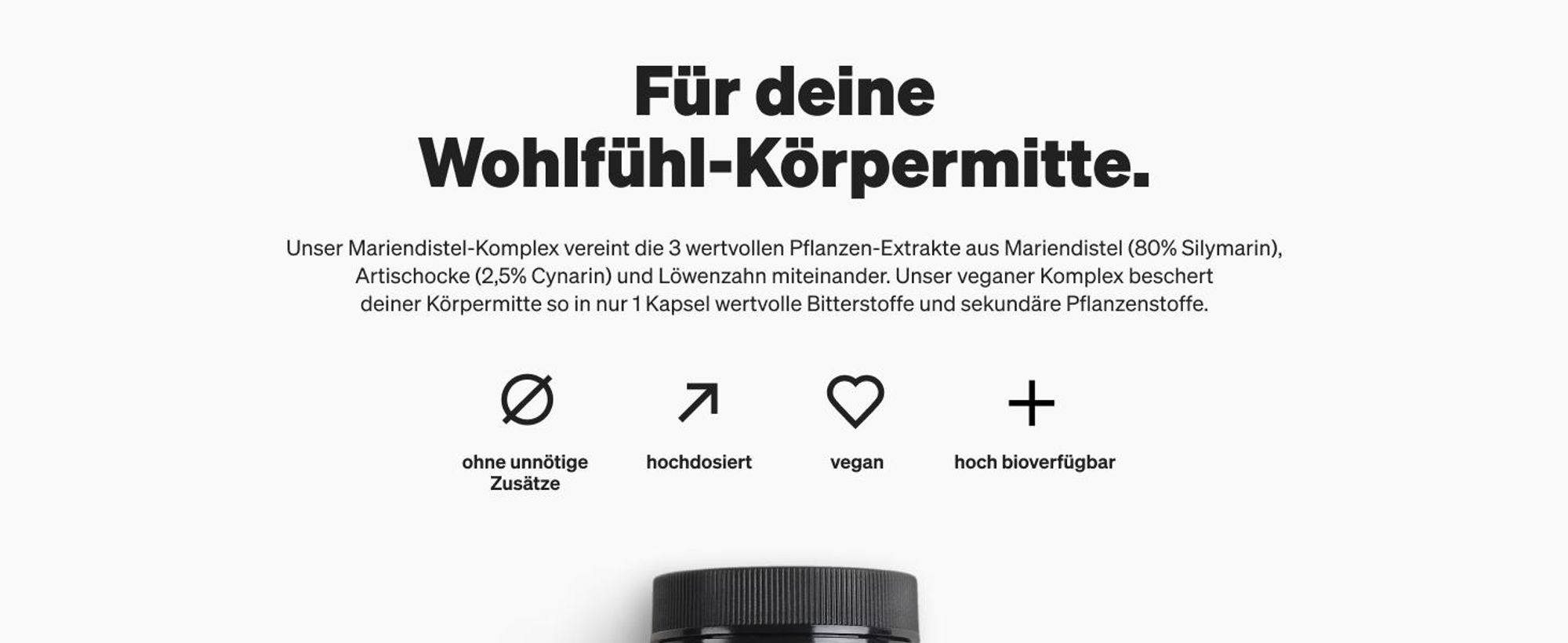 Mariendistel mit Artischocke & Löwenzahn Kapseln - 120 Kapseln_für 4 Monate
