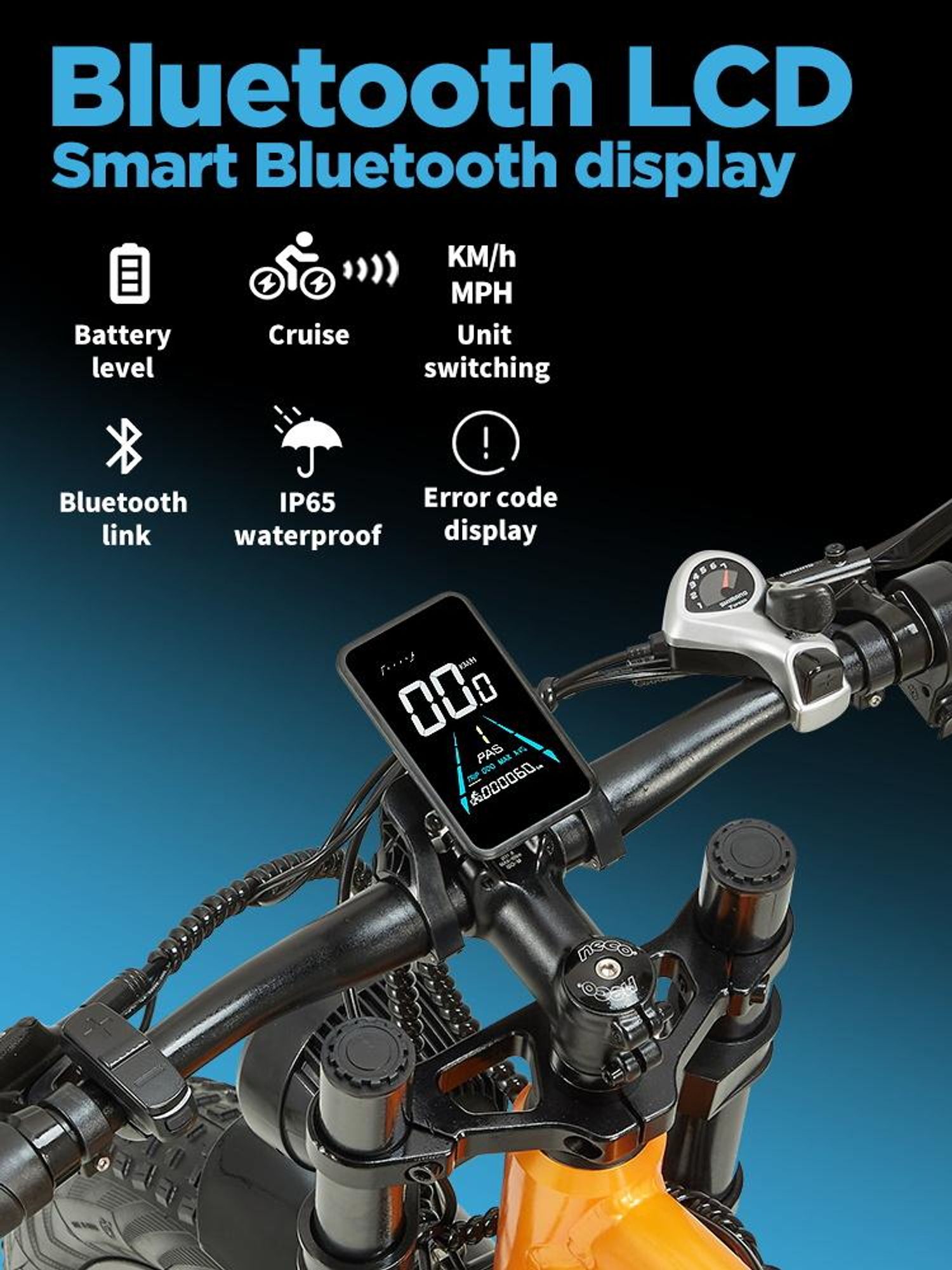PH003 E-Motorrad mit Doppelmotor, Vorder- und Hinterradantrieb, 48V 20Ah, Reichweite bis 90 km, maximale Traglast 200 kg