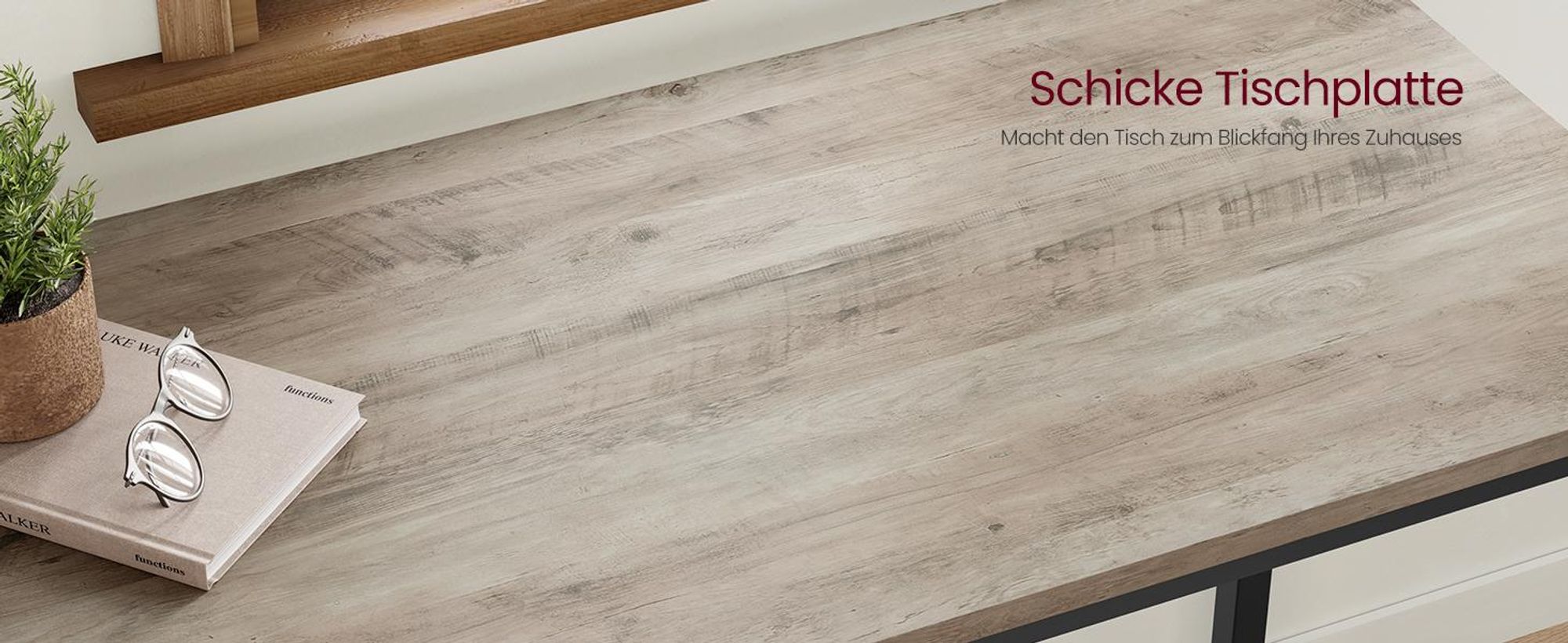 VASAGLE Schreibtisch, 140 x 50 x 76 cm, Computertisch, für Arbeitszimmer, Schlafzimmer, Wohnzimmer, greige-schwarz