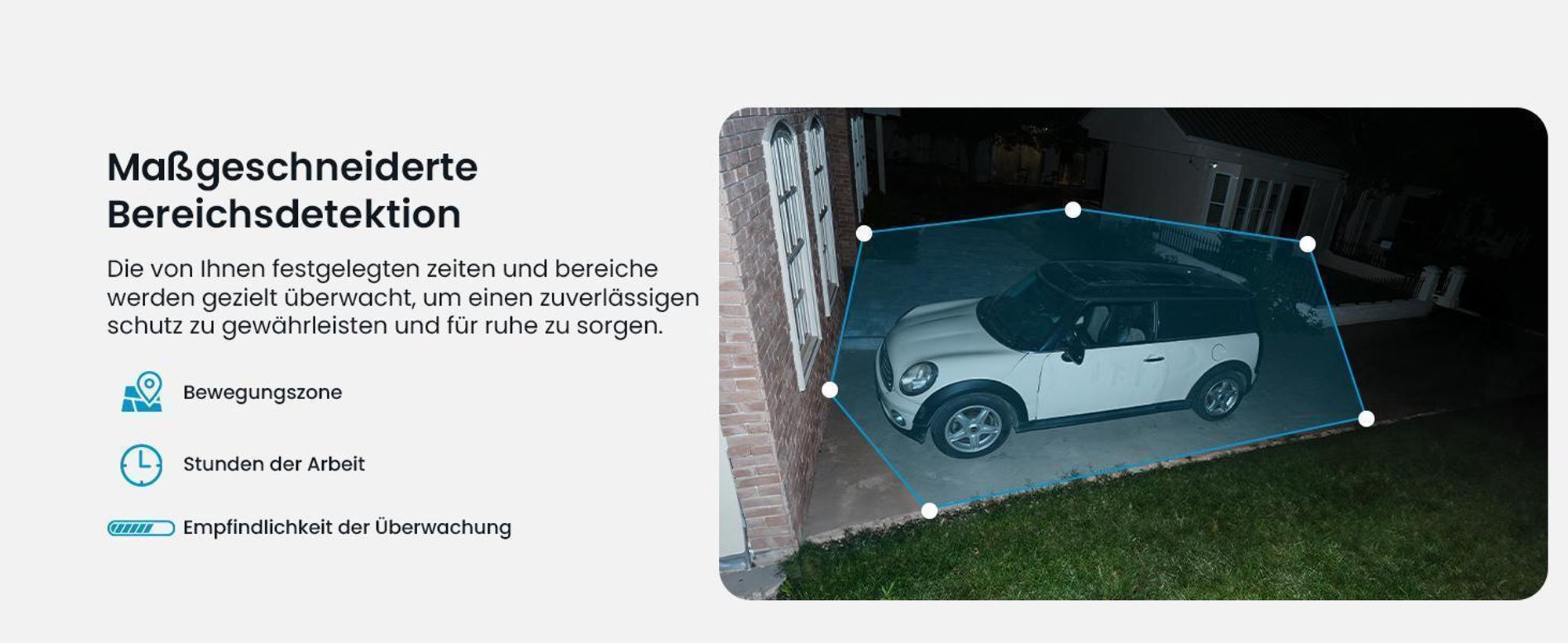 ieGeek 2K bewakingscamera voor buiten, met batterij, WLAN, zonnepaneel, PIR-bewegingssensor, 360° PTZ, IP-camera, nachtzicht en tweewegs audio