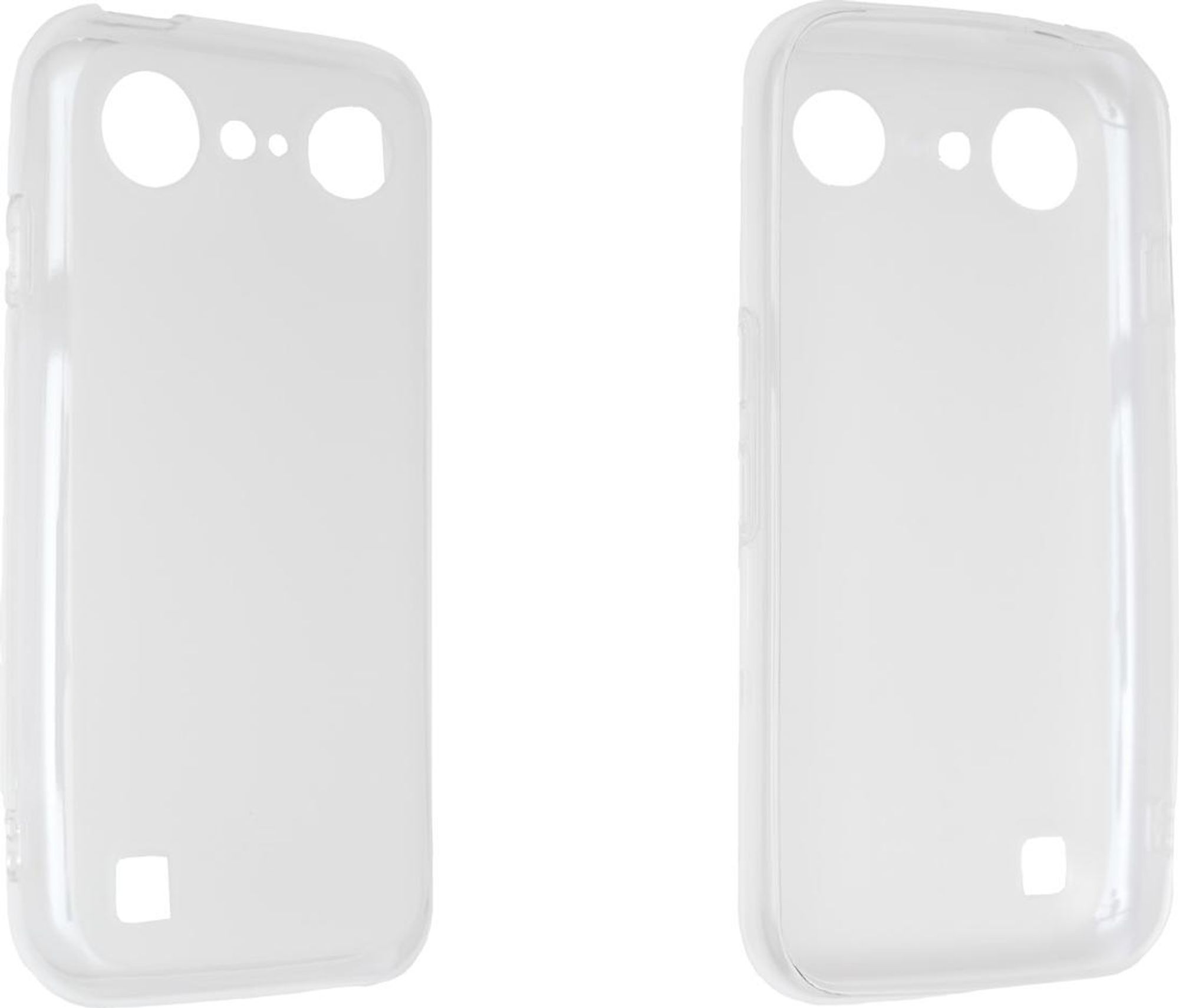 caseroxx Schutz-Hülle TPU-Hülle kompatibel mit Doro Aurora A10 / A11, Gummi Handy Tasche weiß-transparent Bild 1
