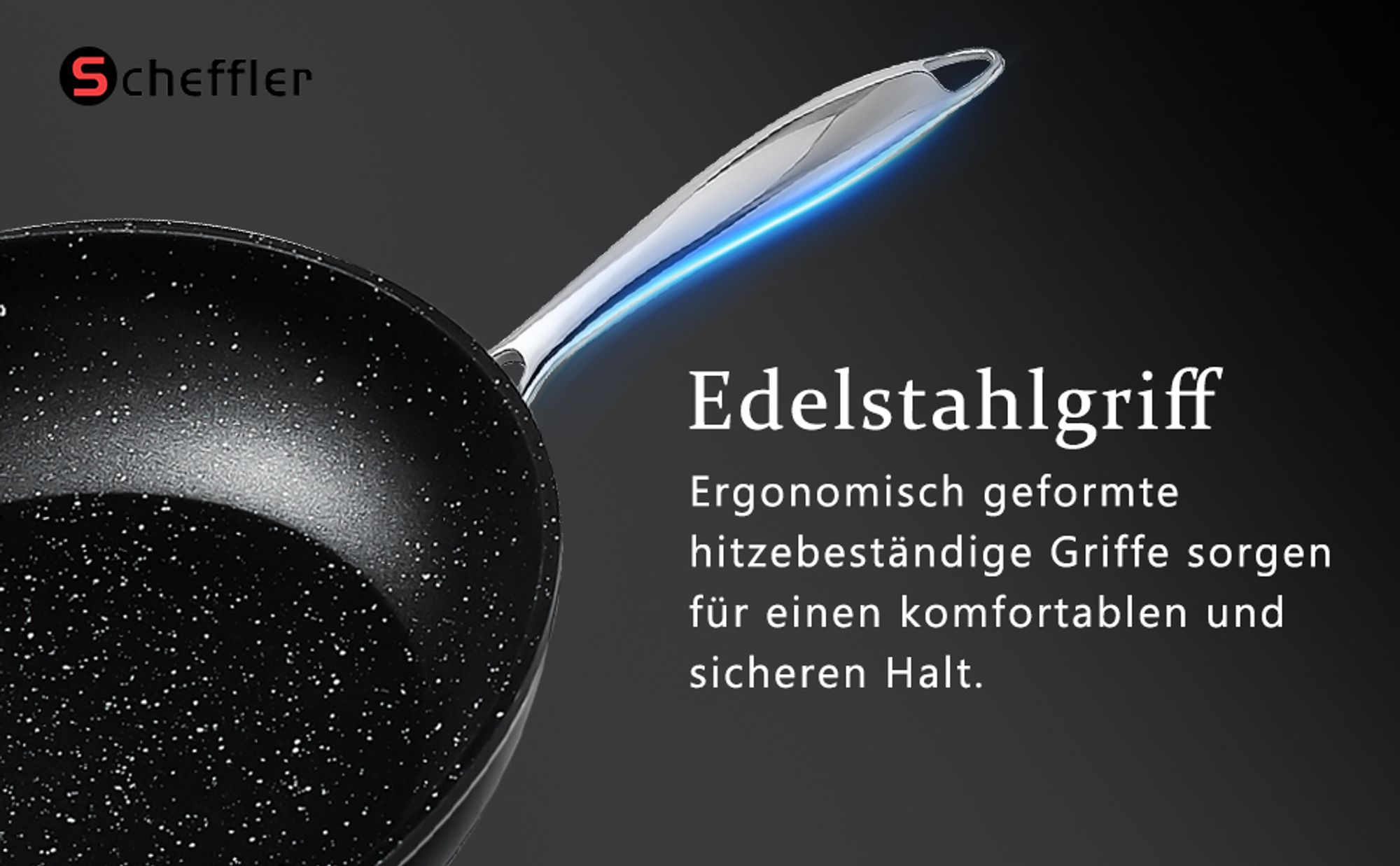 Topfset, Scheffler Topfset Induktion 15-teilig, Töpfe mit Glasdeckel, Kochtopf-Set chopper