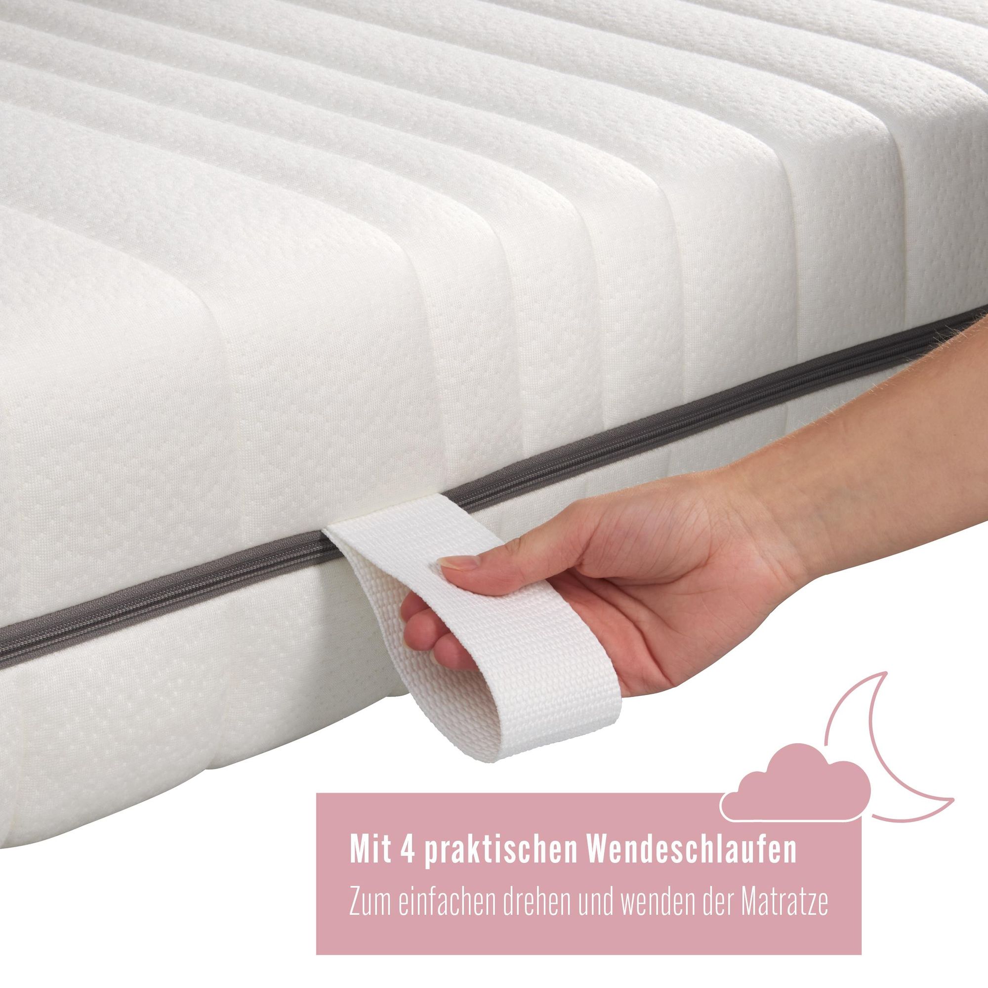 Matratzenheld Wellness 7-Zonen Kaltschaummatratze | 140 x 200 cm | 18cm | H3