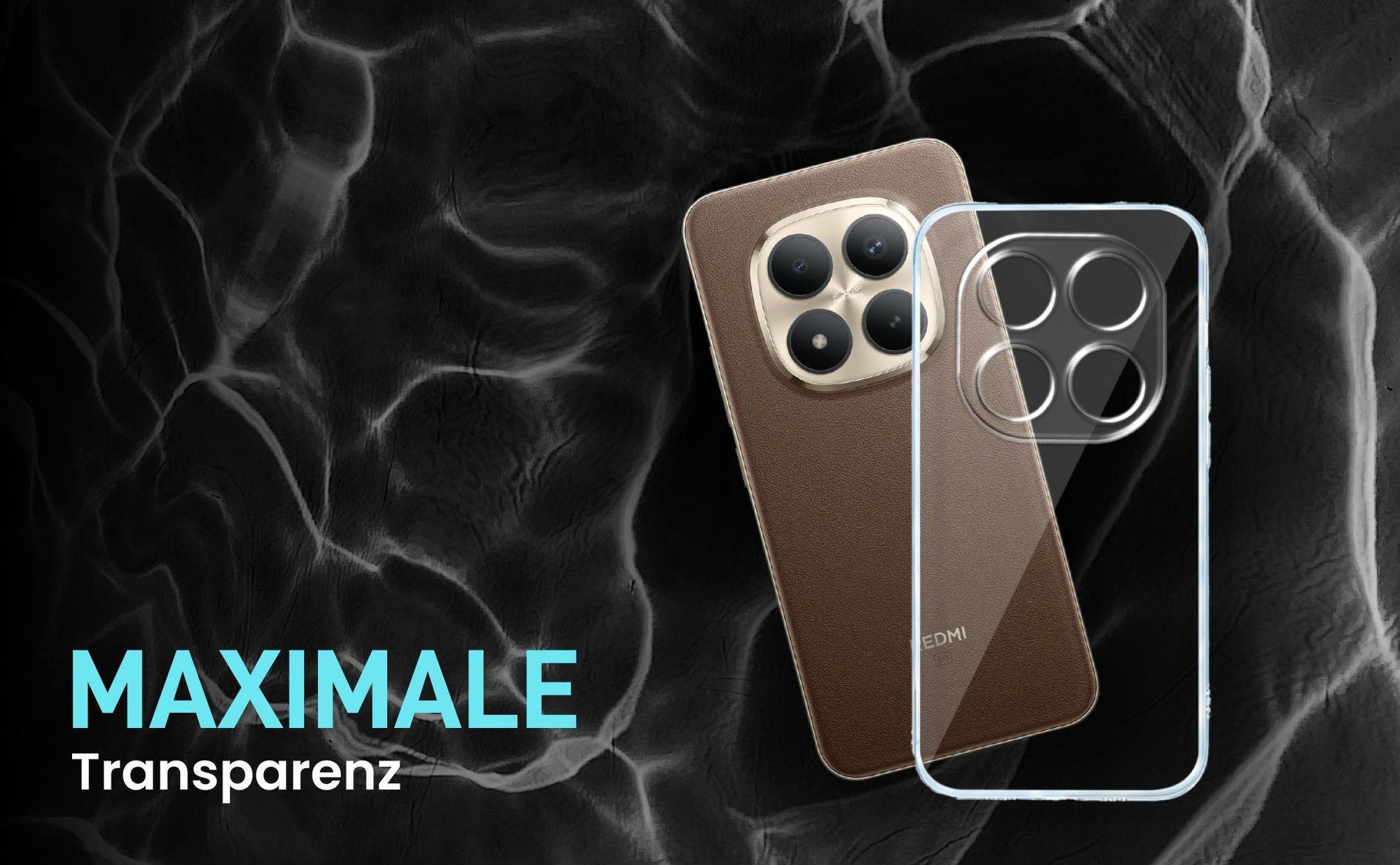 Flexible, exakt passgenaue Smartphonehülle für Xiaomi Redmi Note 15 Pro+ 5G