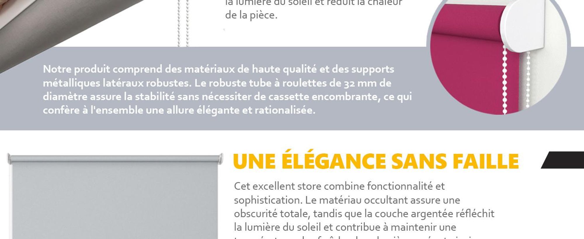 time4blinds, Store occultant, mur ou plafond, UV, 110x180cm, Vert forêt, Gauche