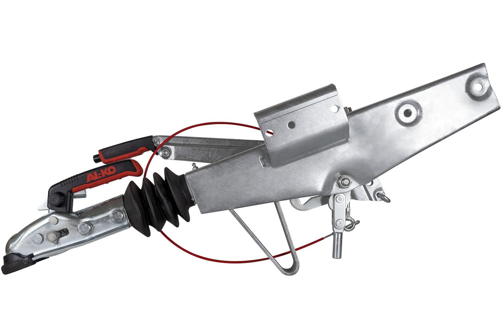 AL-KO Auflaufeinrichtung 90S/3 mit AK161, Vierkantdeichsel 60 mm, zGG 700-1000 kg, Stützlast 75 kg, verzinkt, für gebremste PKW-Anhänger