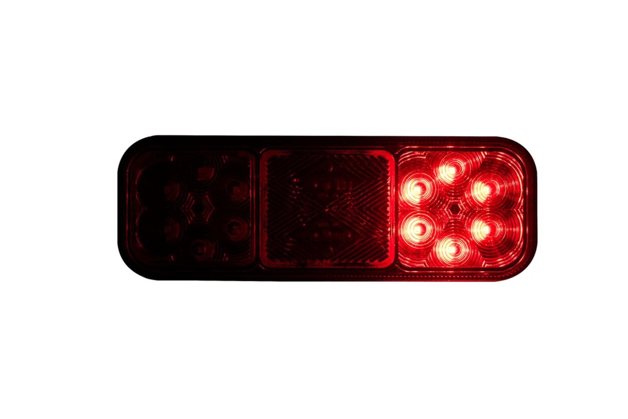 Horpol Lzd 2832 Led-Rückleuchte Mit 3 Funktionen, Universell
