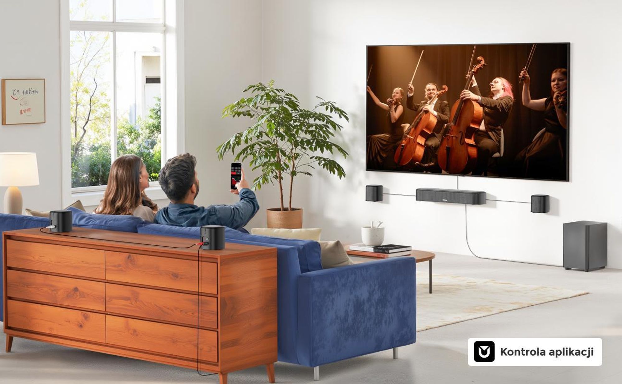 Ultimea Aura A60, 7.1 kan., 350 W, Dolby Atmos, Gra, Film, Muzyka, Noc, Sport, Głos, 98 dB, 75 dB