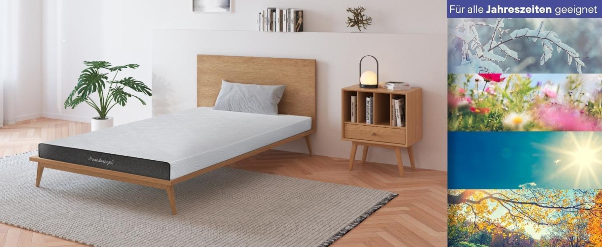 Arensberger Anna Schaumstoff Matratze 120x200 Cm - 13 Cm NANOCELL® Gel