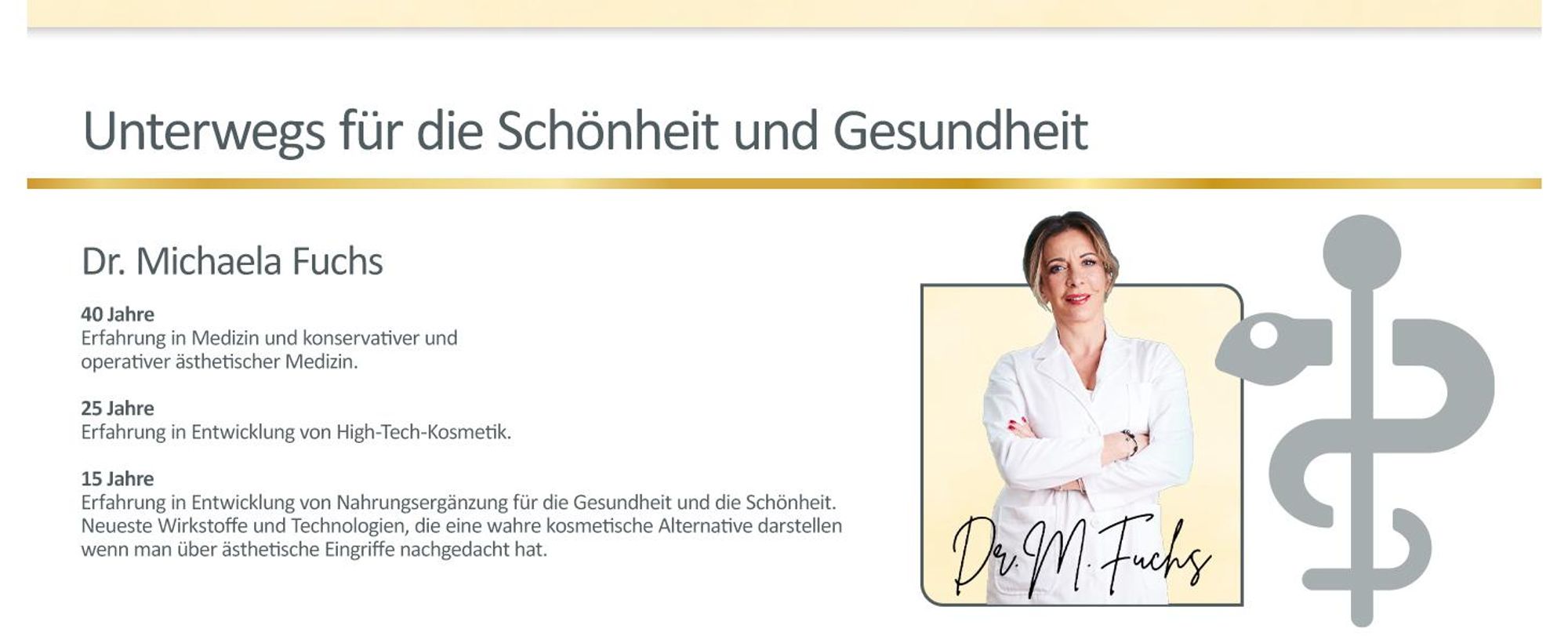 Genius IMC Liquid Lift Intensiv-Gesichtscreme und -Serum Anti-Aging Pflegeset 2-tlg. gegen Falten für straffe Haut- Dr. Michaela Fuchs