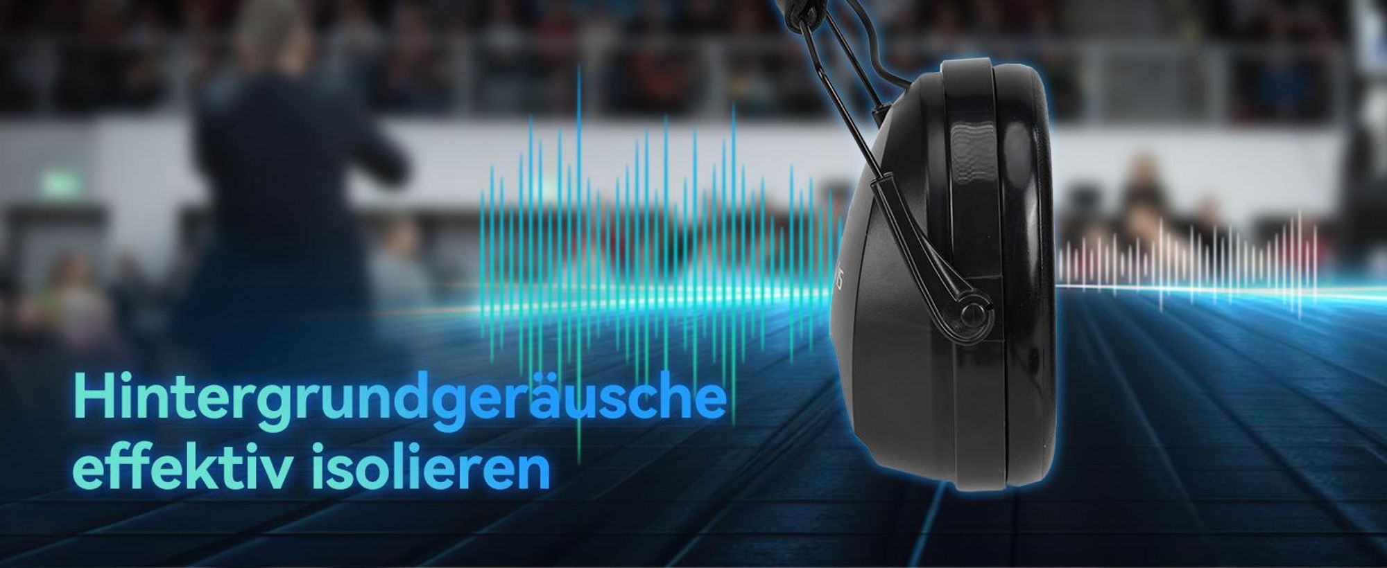 Retevis EHK012 Walkie Talkie Headset mit Geräuschunterdrückung, Kenwood 2-Pin Kopfhörer, 24 dB,Volume Adjustment, Kompatibel mit RT24 RT27 BaofengUV5R