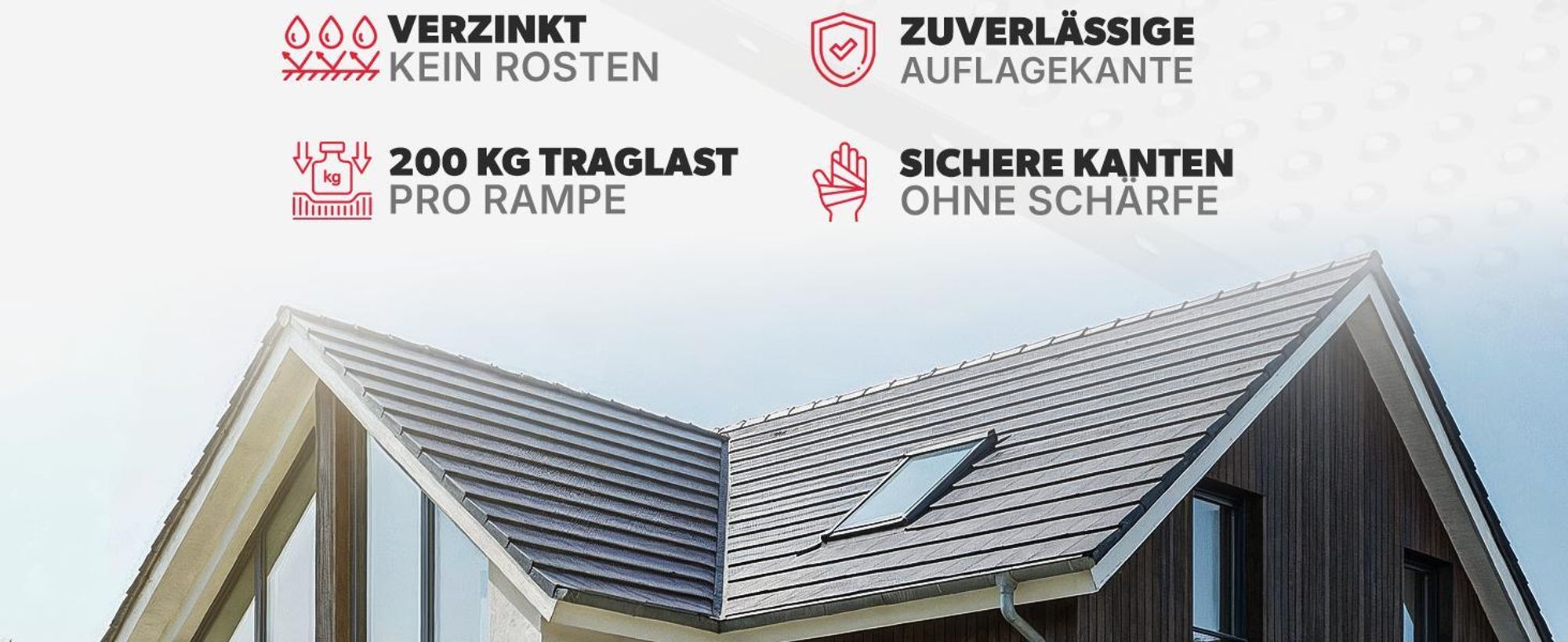 Belko® 2X Auffahrrampe 400 kg | 160x23 cm | Verzinkter Stahl | Rutschfest | PKW/Quad/ATV