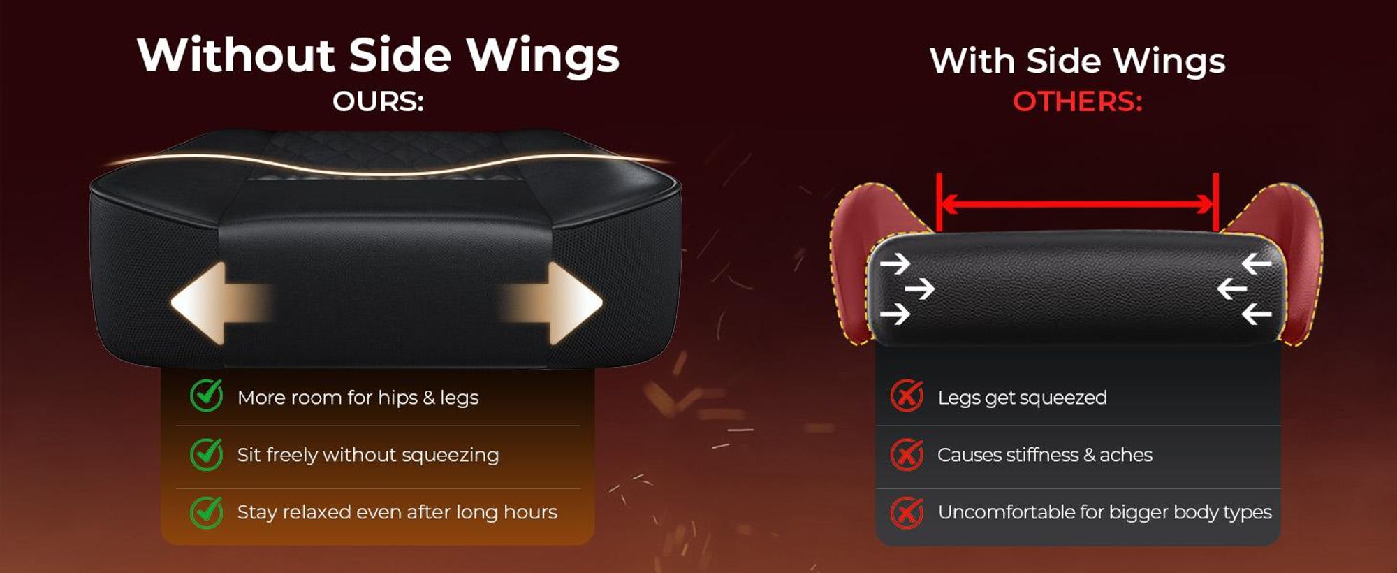 Sedia da gaming GTPLAYER, sedia da ufficio, sedia ergonomica per PC, sedia girevole regolabile in altezza, braccioli con meccanismo sincronizzato, cuscino lombare, poggiatesta