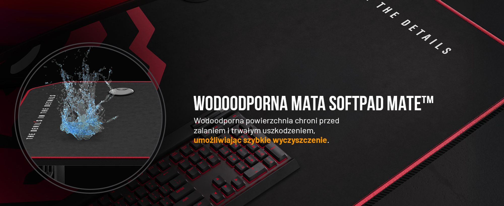 Biurko gamingowe Diablo X-Mate 1400 Biurko komputerowe PC czarne Ergonomiczny blat Haczyk na słuchawki Uchwyt na kubek 140 cm x 60 cm x 75 cm